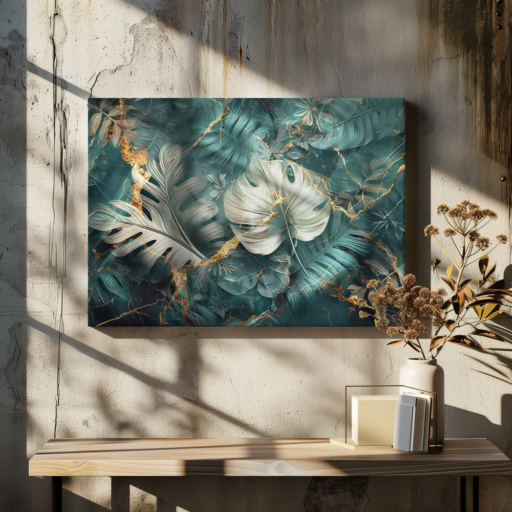 Wall art Jungle Leaves Art Illustration Wallart 22